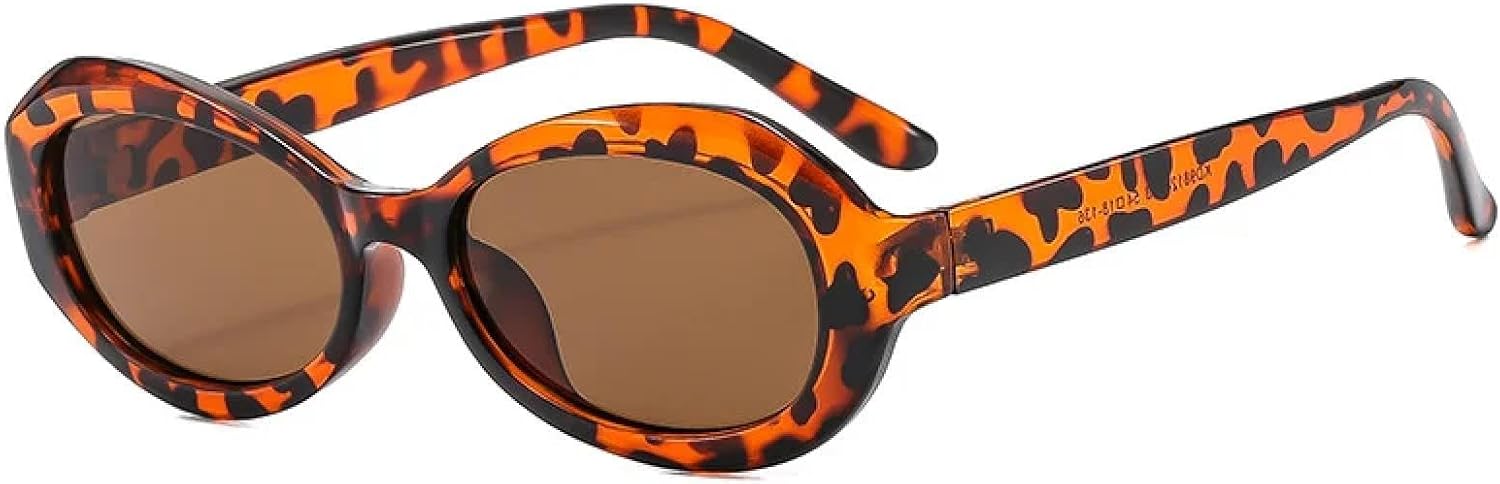 Солнцезащитные очки с защитой от УФ-излучения UV400 | Панк-очки овальной формы для путешествий | Для женщин и мужчин, для занятий спортом на открытом воздухе и вождения DSVIGF, Leopard-brown
Солнцезащитные очки с защитой от УФ-излучения UV400 | Панк-очки овальной формы для путешествий | Для женщин и мужчин, для занятий спортом на открытом воздухе и вождения DSVIGF, Leopard-brown