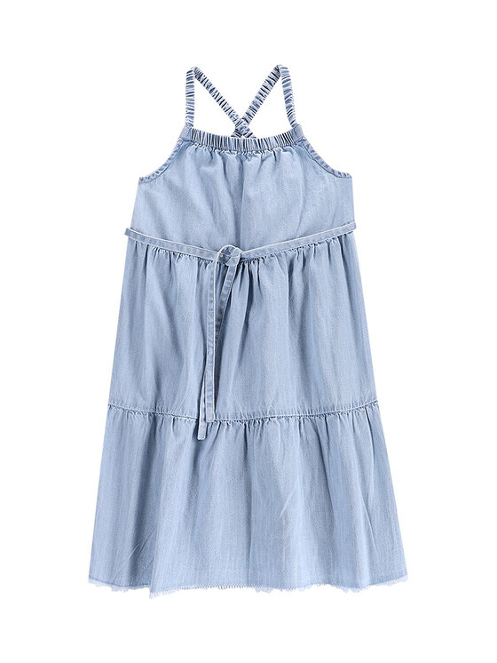 Джинсовое платье свободного кроя WC5128302HGK Coccodrillo, голубой
Джинсовое платье свободного кроя WC5128302HGK Coccodrillo, голубой