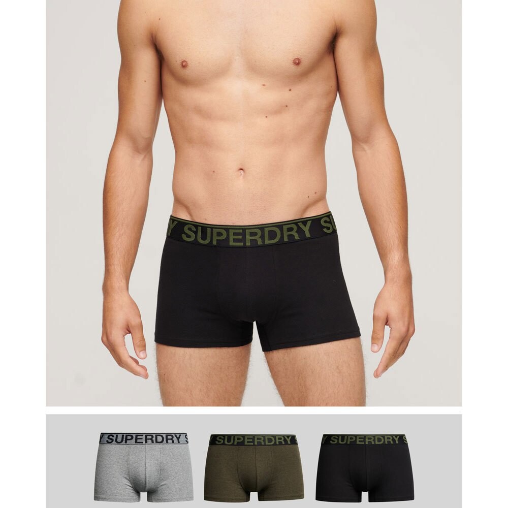 Боксеры Superdry Trunk 3 шт, черный
Боксеры Superdry Trunk 3 шт, черный