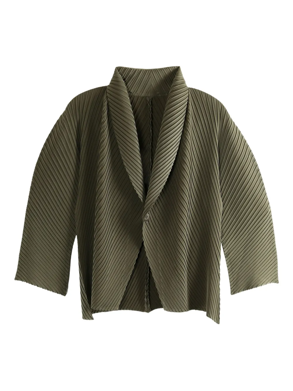 Плиссированная куртка Soft Fold Issey Miyake, зеленый
Плиссированная куртка Soft Fold Issey Miyake, зеленый