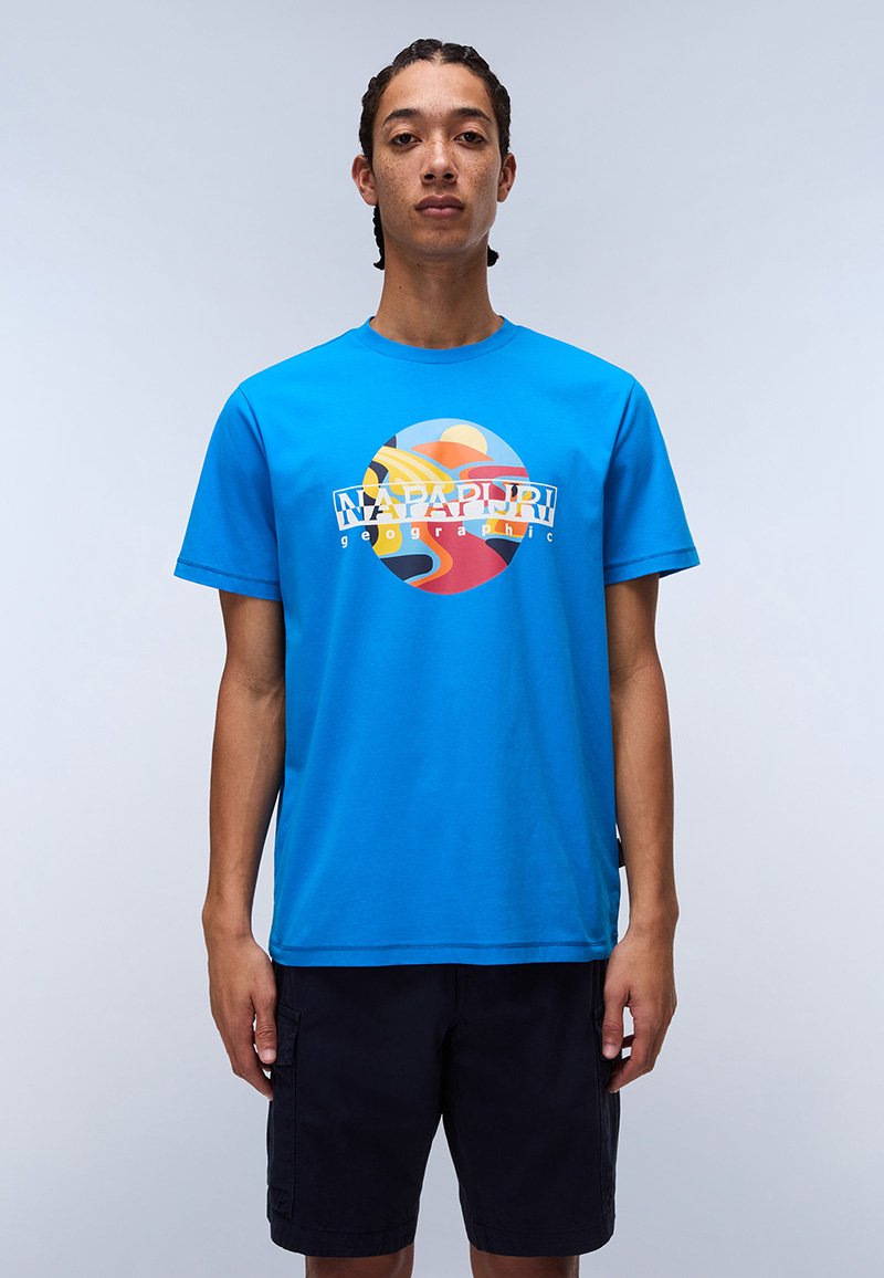Футболка с принтом Napapijri, темно-синий
Футболка с принтом Napapijri, темно-синий