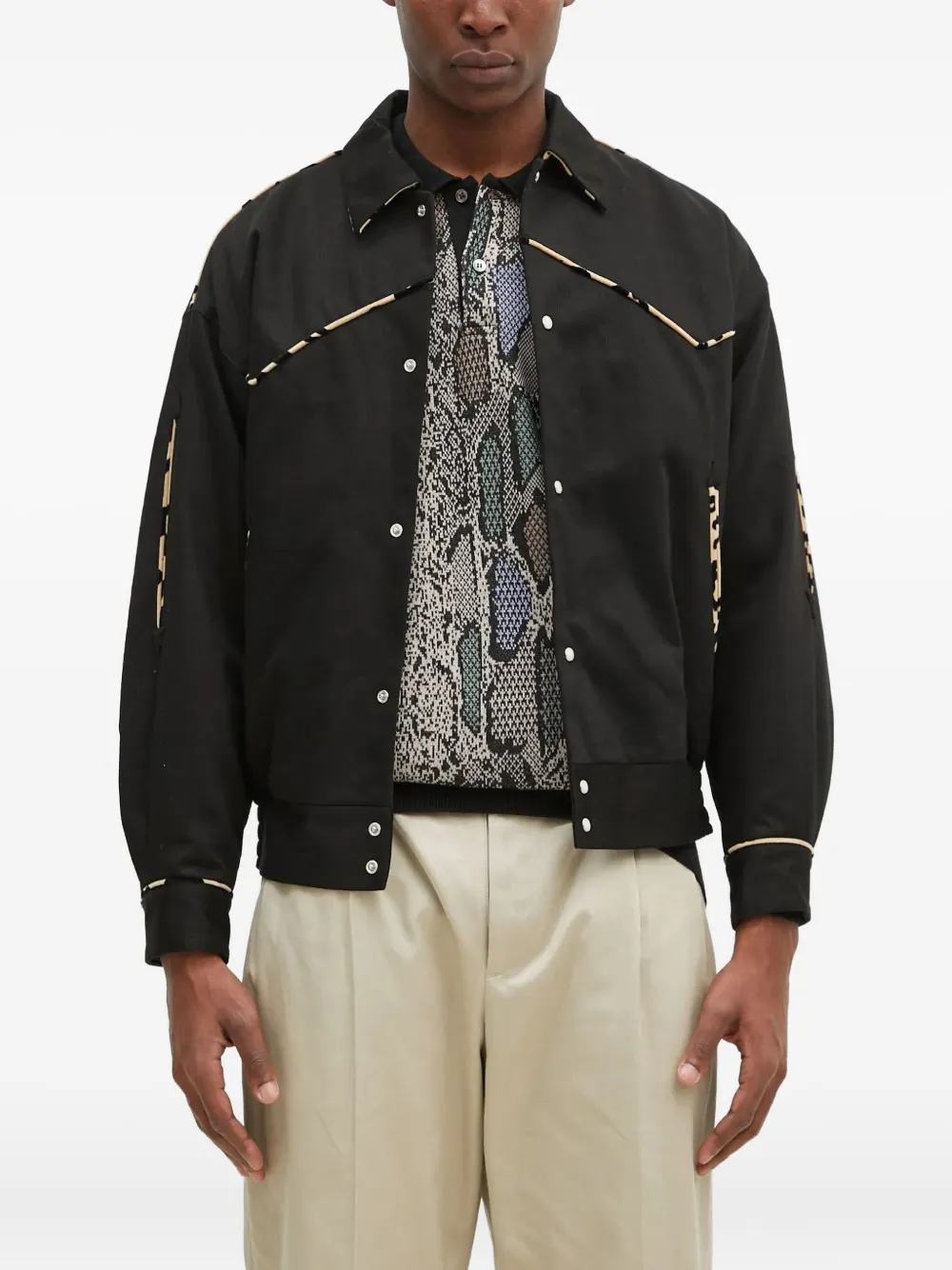 Куртка с окантовкой WACKO MARIA, черный
Куртка с окантовкой WACKO MARIA, черный