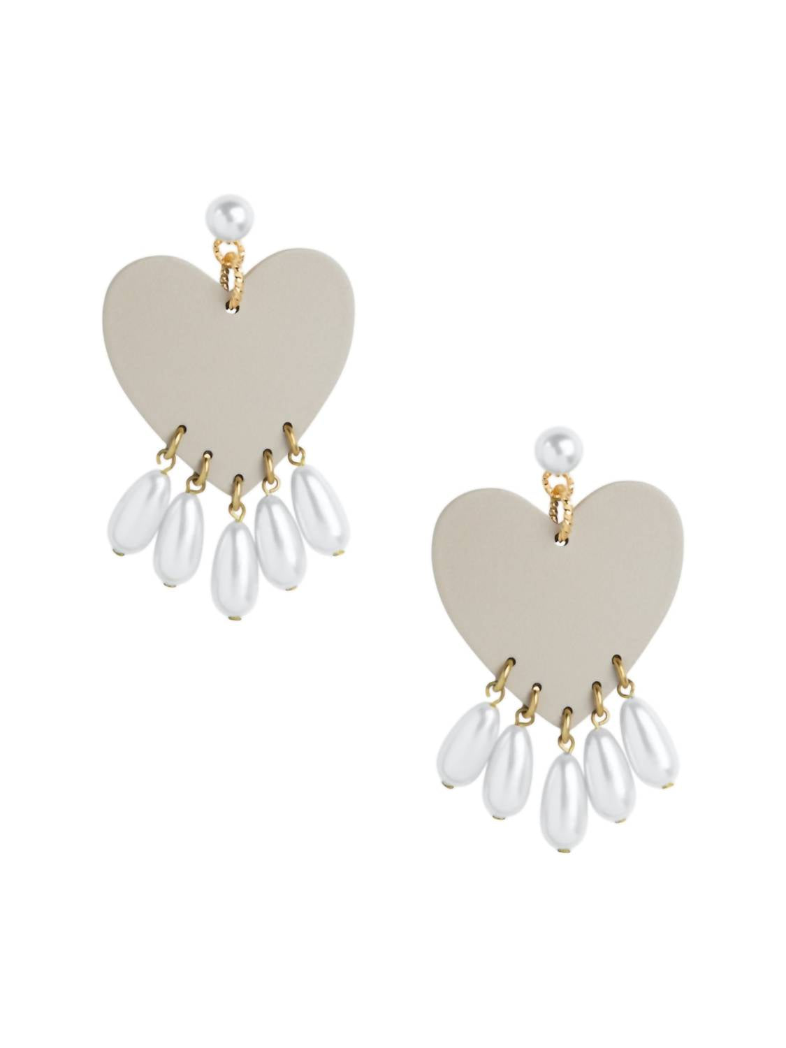 Женские серьги Celine Heart серого цвета Neely Phelan, серый
Женские серьги Celine Heart серого цвета Neely Phelan, серый