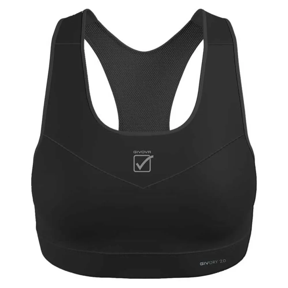 Спортивный топ Givova Printed, черный 
Спортивный топ Givova Printed, черный