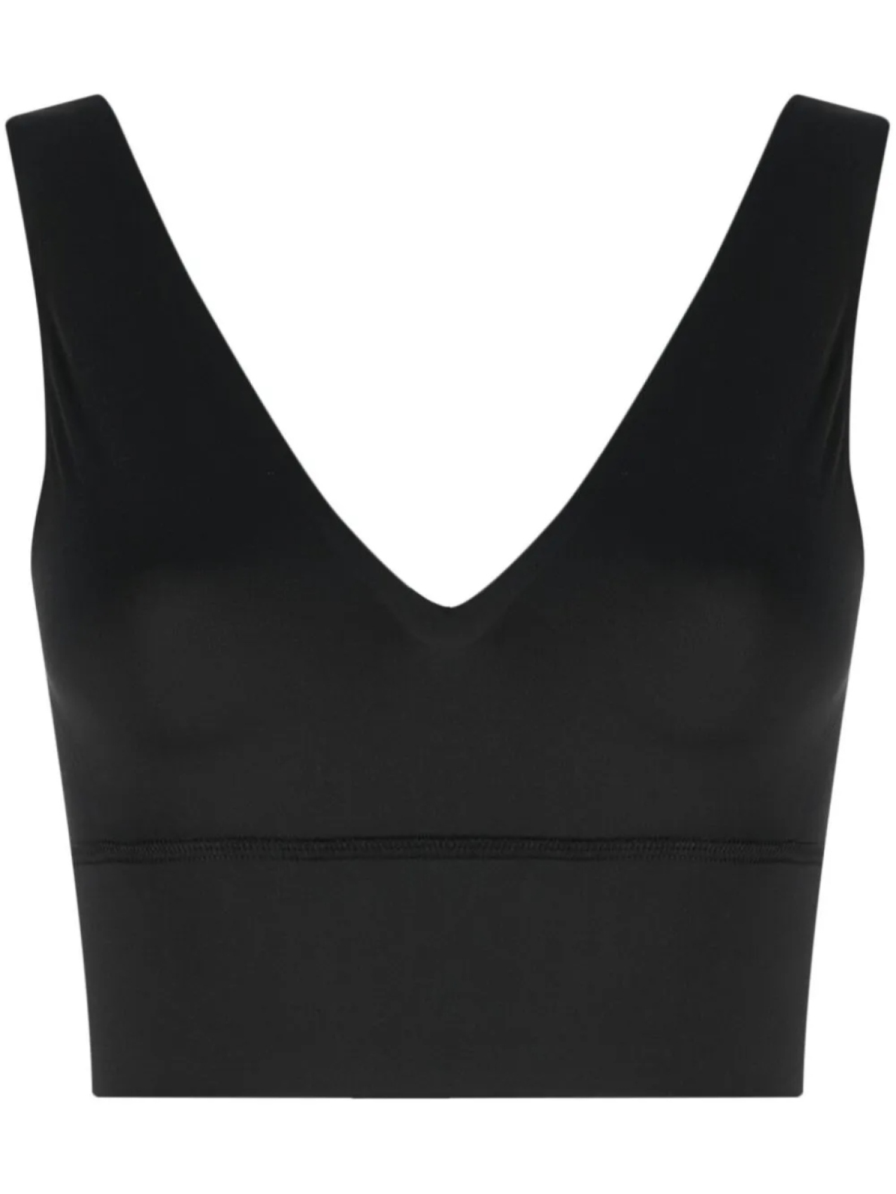 Reebok укороченный топ с V-образным вырезом, черный
Reebok укороченный топ с V-образным вырезом, черный