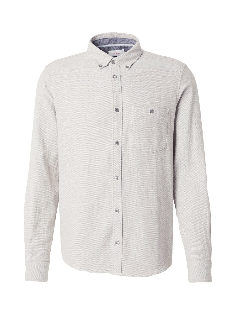 Рубашка обычного кроя на пуговицах s.Oliver, светло-серый
Рубашка обычного кроя на пуговицах s.Oliver, светло-серый