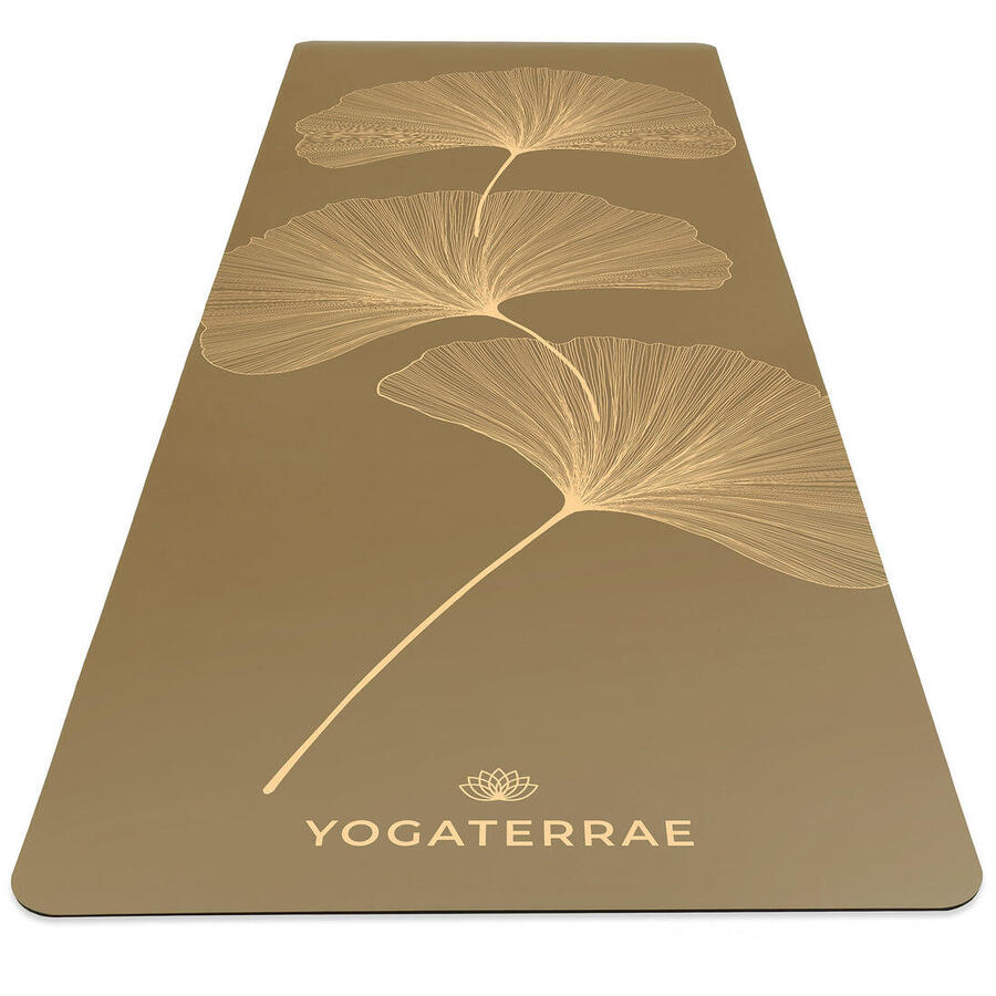 YOGATERRAE Бронзовый коврик для йоги из полиуретана и натурального каучука с яркими гинкго Инь-Ян
YOGATERRAE Бронзовый коврик для йоги из полиуретана и натурального каучука с яркими гинкго Инь-Ян