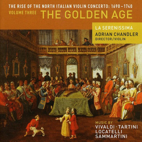 CD диск La Serenissima / Chandler: Rise of North Italian Violin Concerto 3: Golden
CD диск La Serenissima / Chandler: Rise of North Italian Violin Concerto 3: Golden