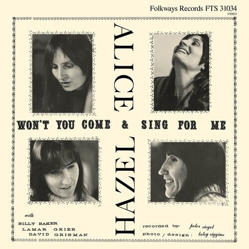 Виниловая пластинка Dickens, Hazel / Gerrard, Alice - Won'T You Come & Sing For Me
Виниловая пластинка Dickens, Hazel / Gerrard, Alice - Won'T You Come & Sing For Me