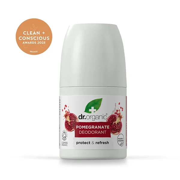 Гранатовый дезодорант Pomegranate Deodorant Dr. Organic, 50 ml
Гранатовый дезодорант Pomegranate Deodorant Dr. Organic, 50 ml