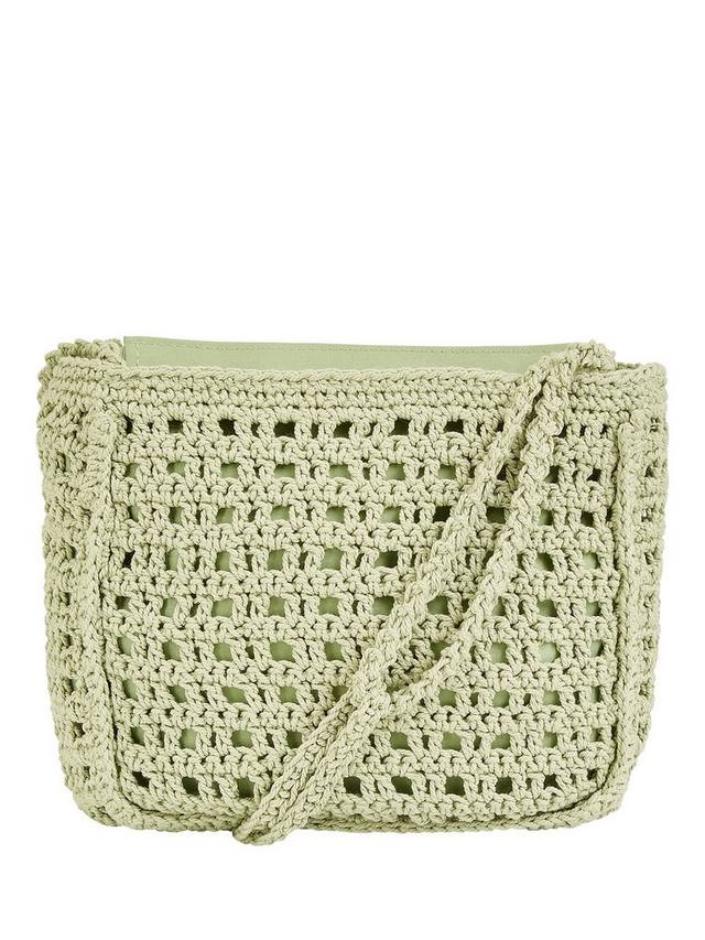 Вязаная сумка через плечо кросс-боди Yumi, Green
Вязаная сумка через плечо кросс-боди Yumi, Green