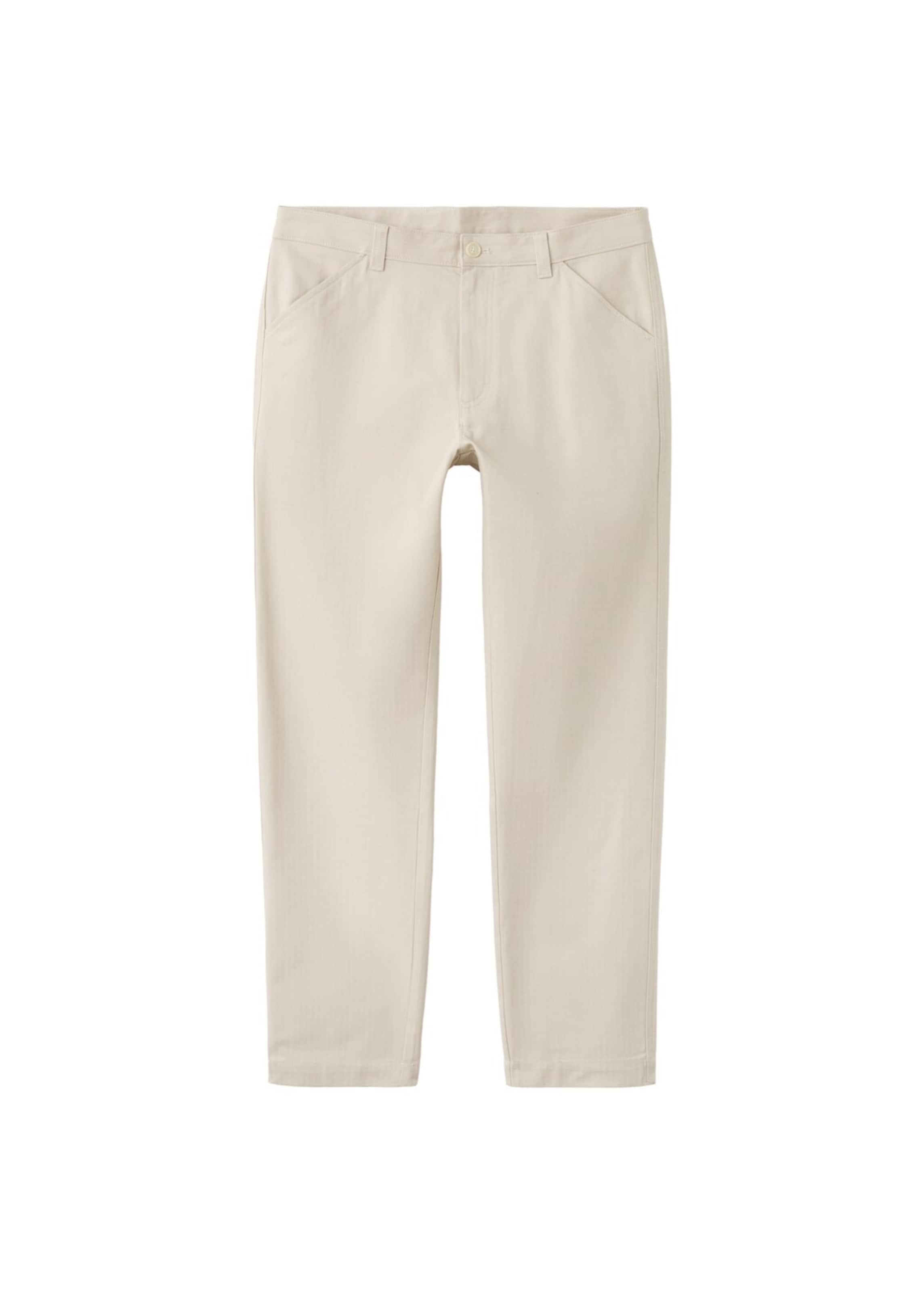 MANGO MAN Брюки Regular 'Oren' в цвете Cream
MANGO MAN Брюки Regular 'Oren' в цвете Cream