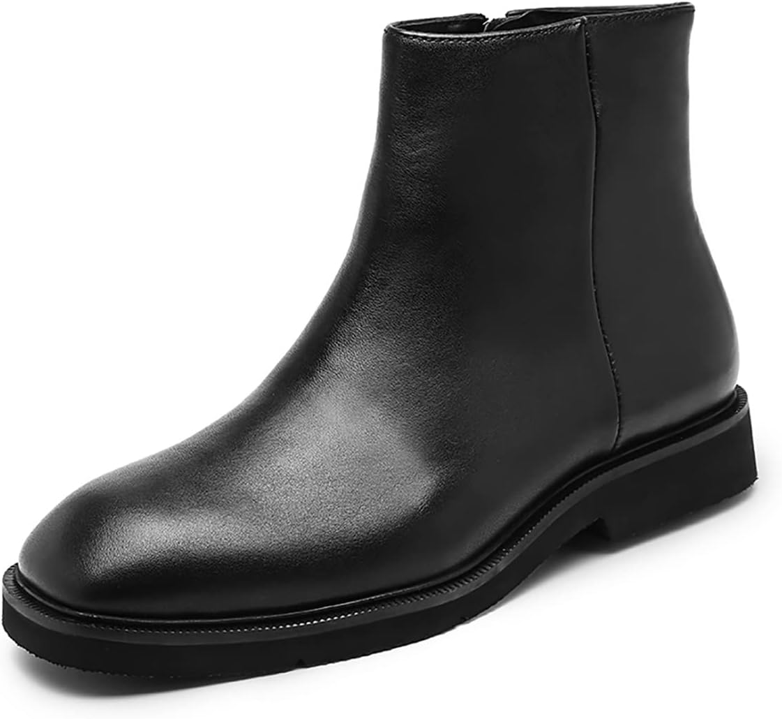 Мужские ботинки Santimon Chelsea, повседневные кожаные с молнией, ковбойские, модные для вечерних и западных свадеб, ботинки-чукка до щиколотки для мужчин и мальчиков, черный
Мужские ботинки Santimon Chelsea, повседневные кожаные с молнией, ковбойские, модные для вечерних и западных свадеб, ботинки-чукка до щиколотки для мужчин и мальчиков, черный