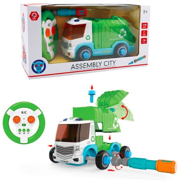 Аскато, мусоровоз с радиоуправлением на болтах ASKATO 
Аскато, мусоровоз с радиоуправлением на болтах ASKATO