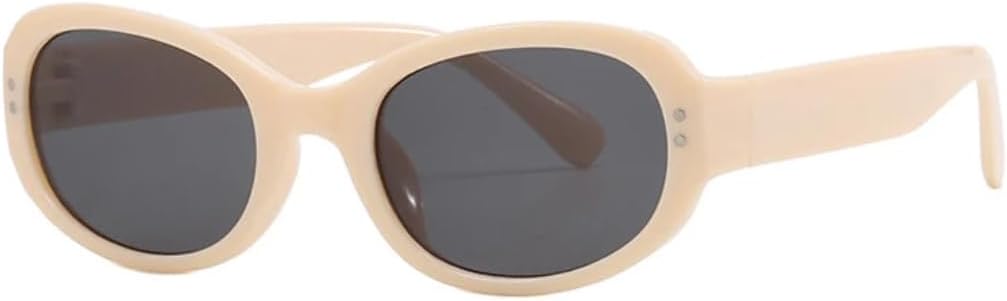 Женские солнцезащитные очки с маленькими овальными заклепками, модные, роскошные, для путешествий, с защитой от УФ-излучения UV400, мужские, винтажные VVTWSSW, Beige Gray
Женские солнцезащитные очки с маленькими овальными заклепками, модные, роскошные, для путешествий, с защитой от УФ-излучения UV400, мужские, винтажные VVTWSSW, Beige Gray