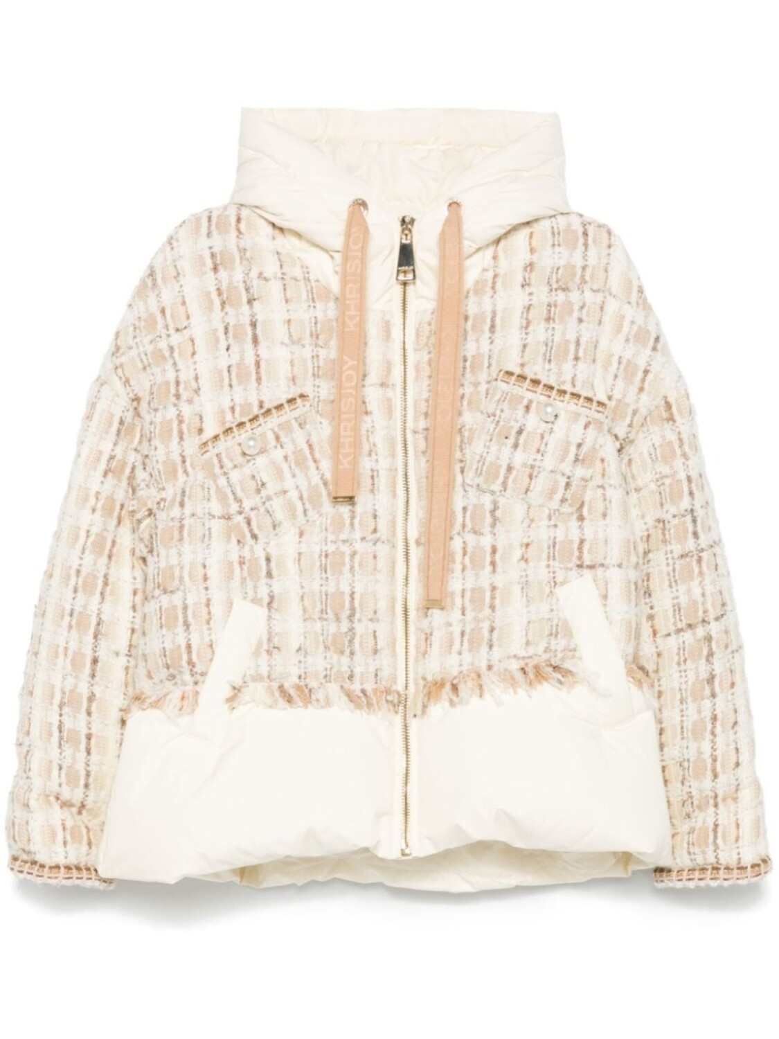 Khrisjoy твидовый жакет Khris, нейтральный цвет
Khrisjoy твидовый жакет Khris, нейтральный цвет