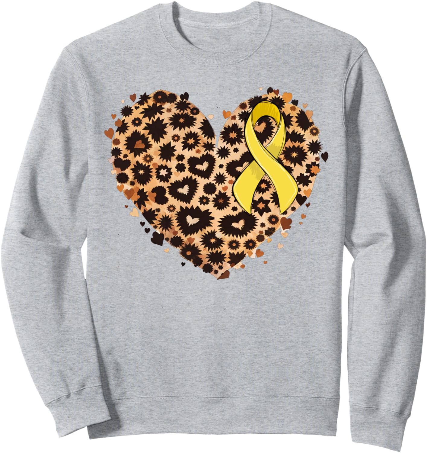 Толстовка с принтом «Желтая лента, гепард, леопард, сердце» в поддержку борьбы с детским раком Cheetah Leopard Heart Childhood Cancer
Толстовка с принтом «Желтая лента, гепард, леопард, сердце» в поддержку борьбы с детским раком Cheetah Leopard Heart Childhood Cancer