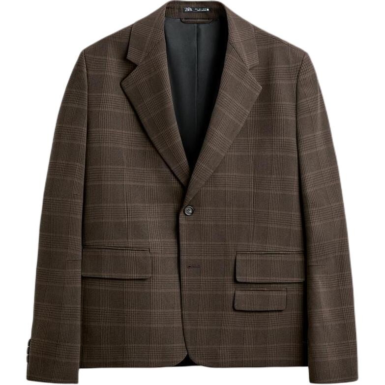 Деловой костюм мужской коричневый Zara
Деловой костюм мужской коричневый Zara