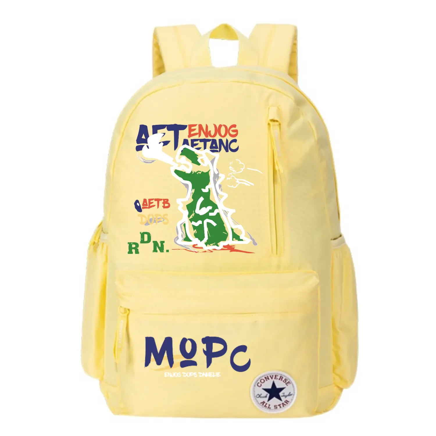 Converse Полиэстеровый рюкзак унисекс яично-желтый, Charizard
Converse Полиэстеровый рюкзак унисекс яично-желтый, Charizard