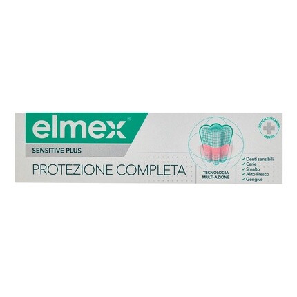 Elmex Sensitive Plus Полная зубная паста тройного действия 75 мл
Elmex Sensitive Plus Полная зубная паста тройного действия 75 мл
