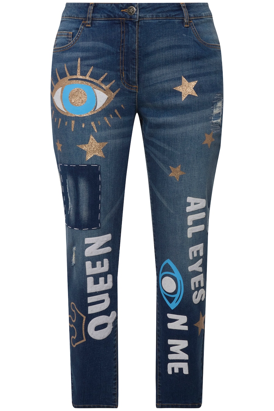 Узкие джинсы Angel of Style, Azure/Blue Denim
Узкие джинсы Angel of Style, Azure/Blue Denim