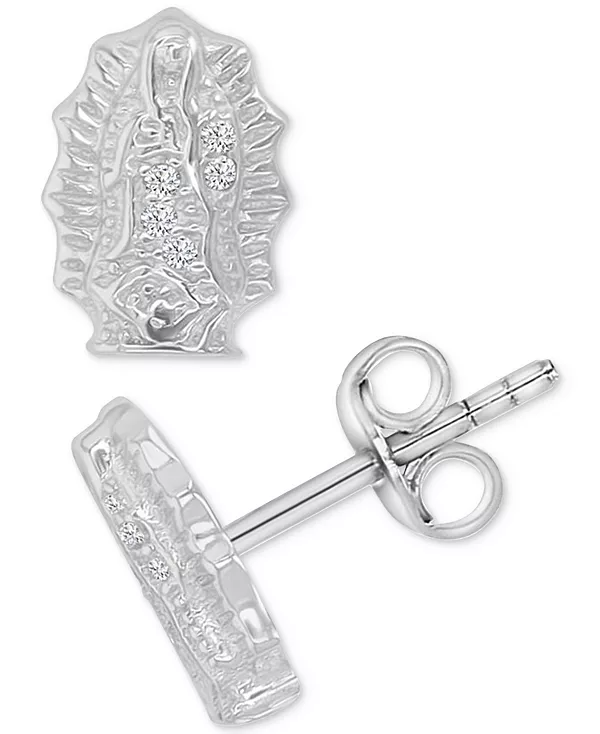 Скульптурные серьги-гвоздики с кубическим цирконием из стерлингового серебра Macy'S, silver
Скульптурные серьги-гвоздики с кубическим цирконием из стерлингового серебра Macy'S, silver