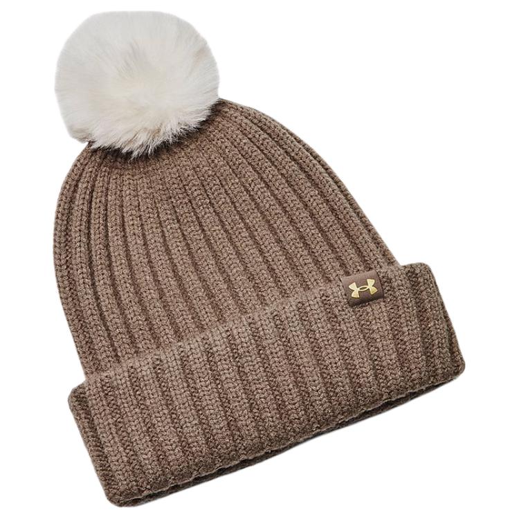 Under Armour Женская шапка-бини коричневого цвета
Under Armour Женская шапка-бини коричневого цвета