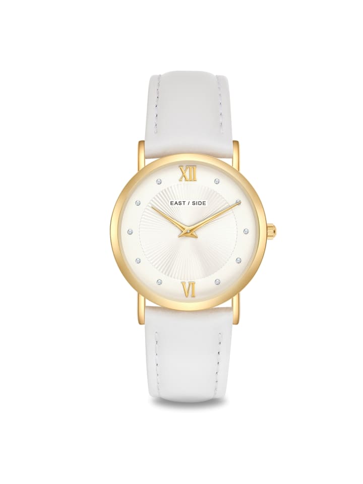 Eastside NY Часы из натуральной кожи белого цвета
Eastside NY Часы из натуральной кожи белого цвета
