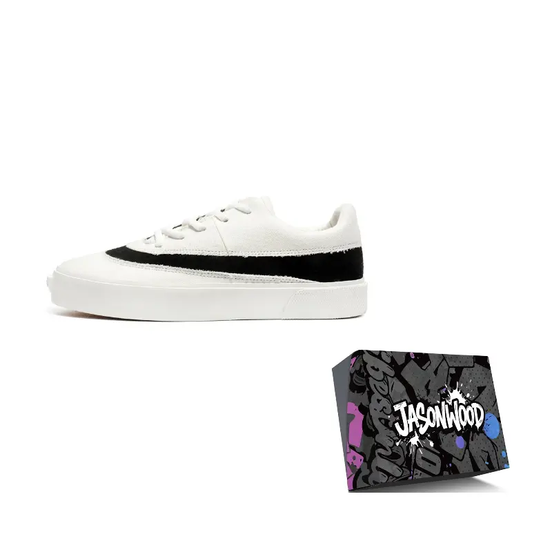 JASONWOOD Износостойкие дышащие легкие мужские кеды лоу-топ белые, цвет White
JASONWOOD Износостойкие дышащие легкие мужские кеды лоу-топ белые, цвет White