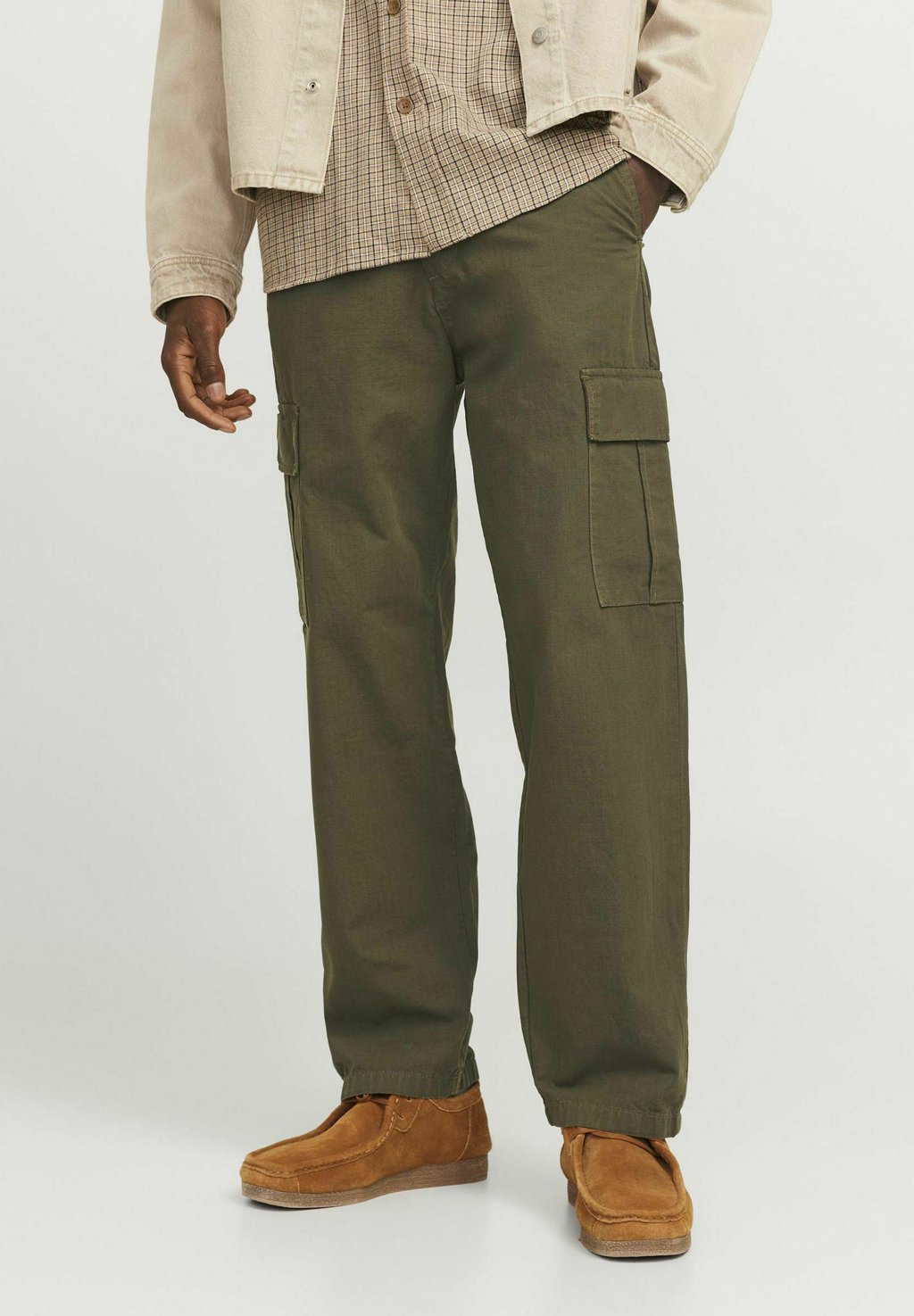 Брюки карго Jack & Jones, оливковый
Брюки карго Jack & Jones, оливковый