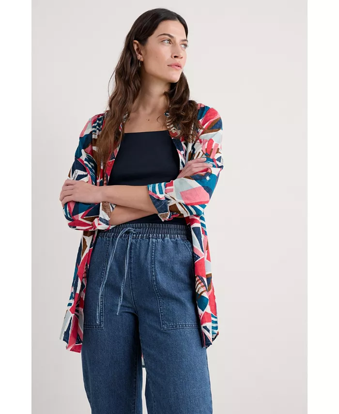 Женская рубашка Wren с застежкой на пуговицы Seasalt Cornwall, белый
Женская рубашка Wren с застежкой на пуговицы Seasalt Cornwall, белый