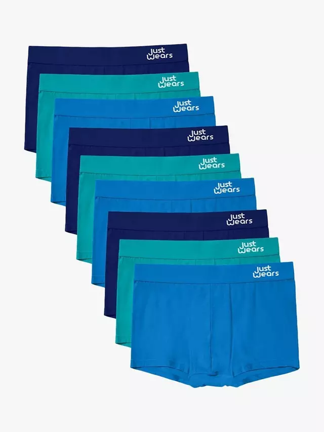 Трусы JustWears Pro 9 шт, цвет blue/navy/green
Трусы JustWears Pro 9 шт, цвет blue/navy/green