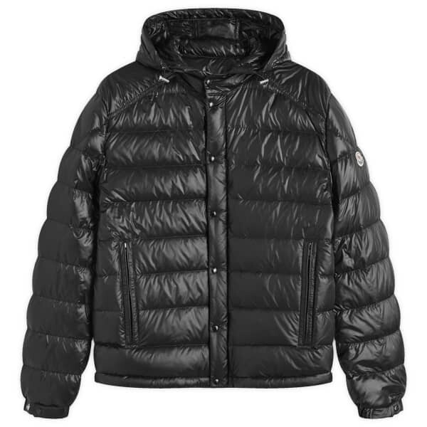 Нейлоновая куртка экстра-легере-глиере Moncler, черный 
Нейлоновая куртка экстра-легере-глиере Moncler, черный
