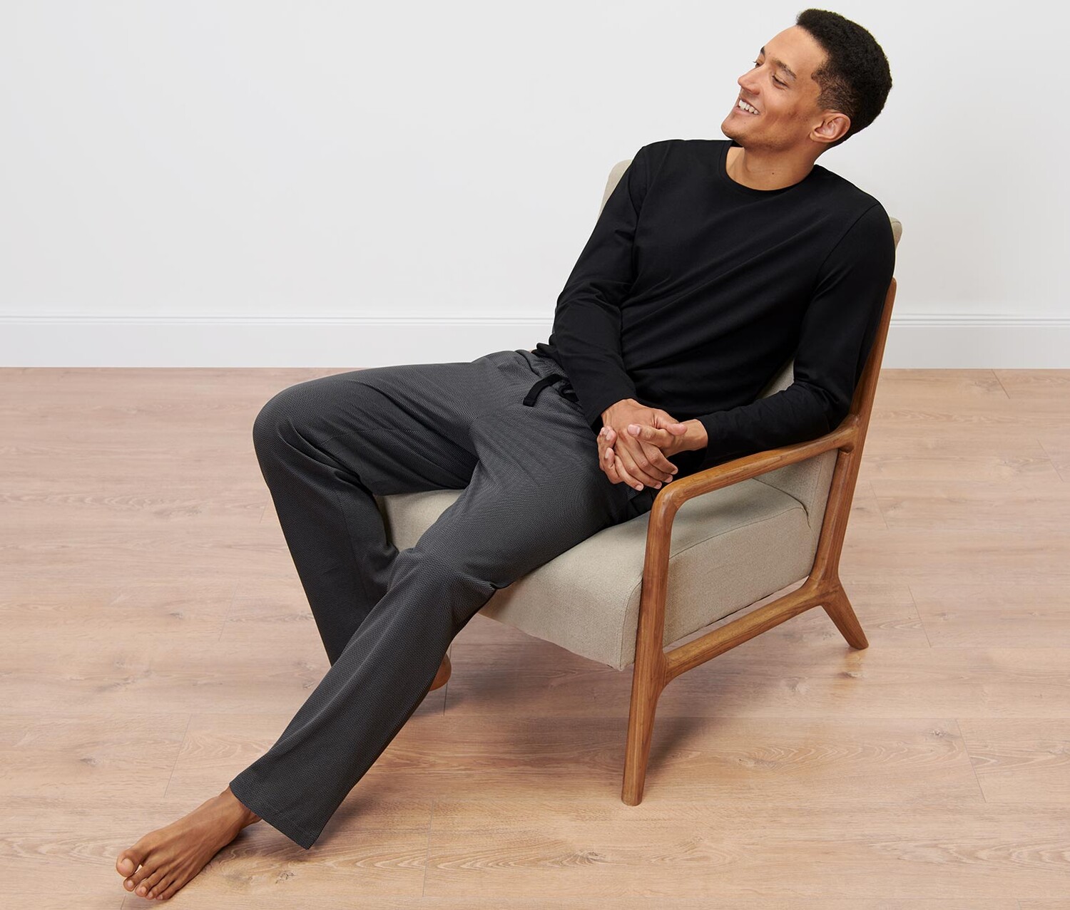 Пижама Tchibo, черный топ
Пижама Tchibo, черный топ