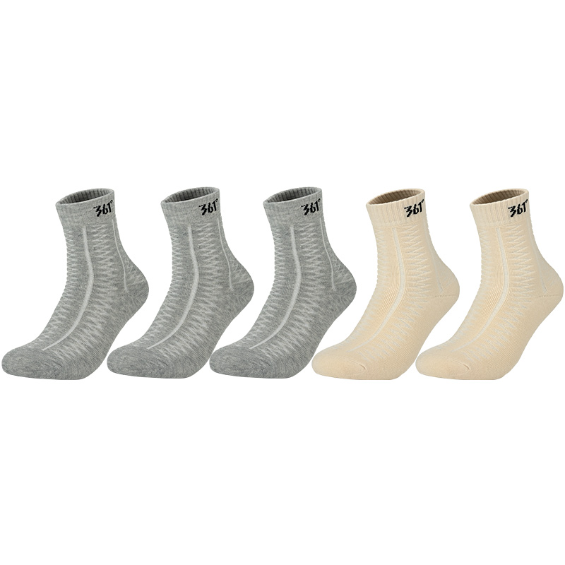 Набор унисекс носков Crew 361°, 5 pack (светло-серый 3+хаки 2)
Набор унисекс носков Crew 361°, 5 pack (светло-серый 3+хаки 2)