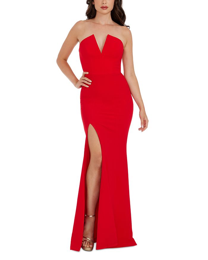 Фернанда V-образное облегающее платье Dress the Population, красный
Фернанда V-образное облегающее платье Dress the Population, красный