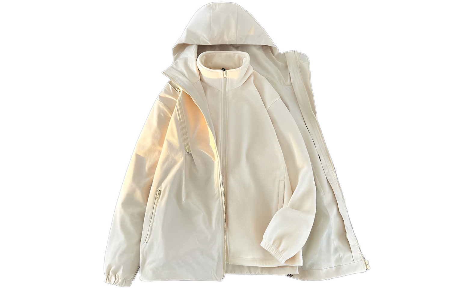 WARRIOR Куртка-ветровка унисекс, Two-Piece Set Apricot
WARRIOR Куртка-ветровка унисекс, Two-Piece Set Apricot