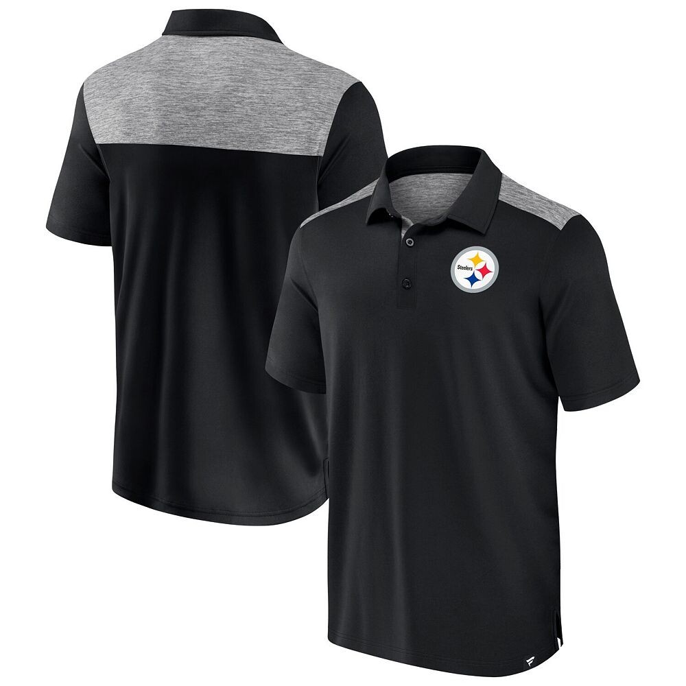 Мужское черное поло Fanatics Pittsburgh Steelers Long Shot Fanatics Brands - White Label, цвет Stl Black
Мужское черное поло Fanatics Pittsburgh Steelers Long Shot Fanatics Brands - White Label, цвет Stl Black