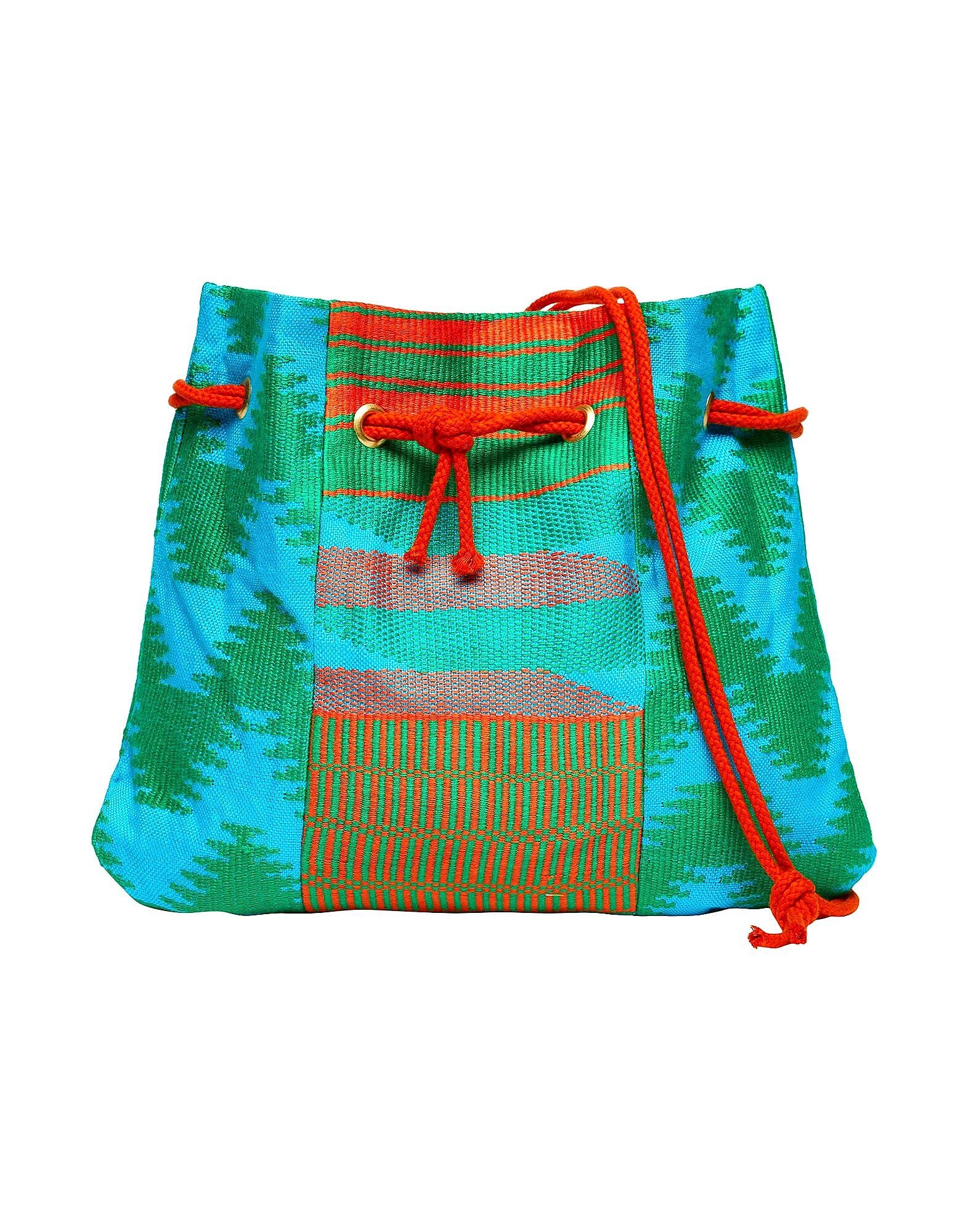 Сумка через плечо Cotton Jacquard Crossbody Bag Kente Project, бирюзовый
Сумка через плечо Cotton Jacquard Crossbody Bag Kente Project, бирюзовый
