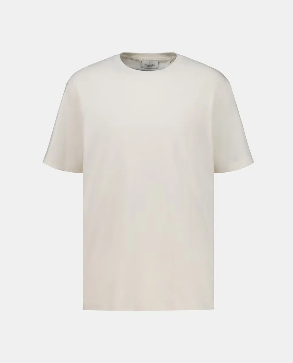 Мужская однотонная футболка Pima с коротким рукавом из базового хлопка Emidio Tucci, цвет Crudo
Мужская однотонная футболка Pima с коротким рукавом из базового хлопка Emidio Tucci, цвет Crudo