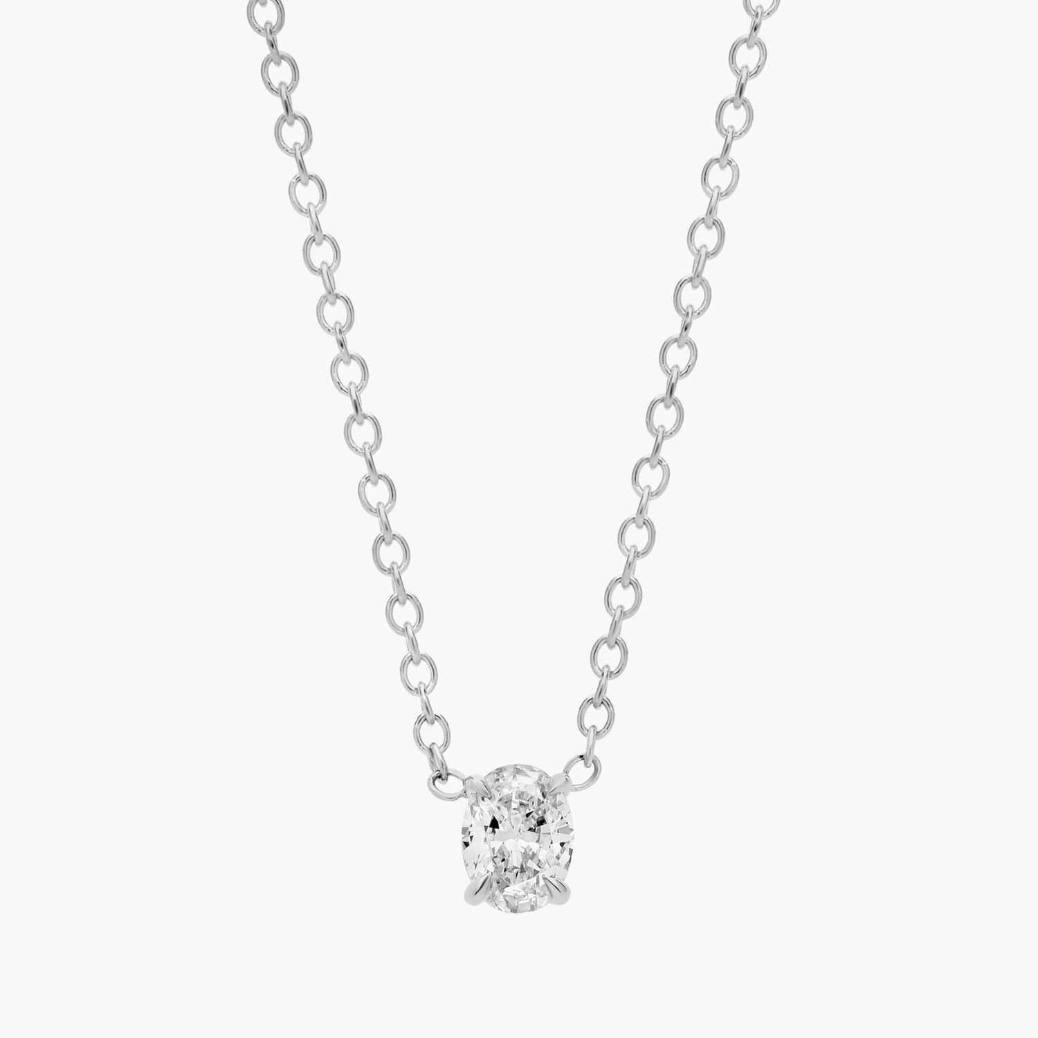 Подвеска с бриллиантом-солитером овальной огранки из платины (1/4 карата, Tw. - HI / SI1-SI2) Blue Nile
Подвеска с бриллиантом-солитером овальной огранки из платины (1/4 карата, Tw. - HI / SI1-SI2) Blue Nile