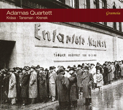 CD диск Krasa / Krenek / Schwarzl / Herret / Dekan: Adamas Quartett
CD диск Krasa / Krenek / Schwarzl / Herret / Dekan: Adamas Quartett