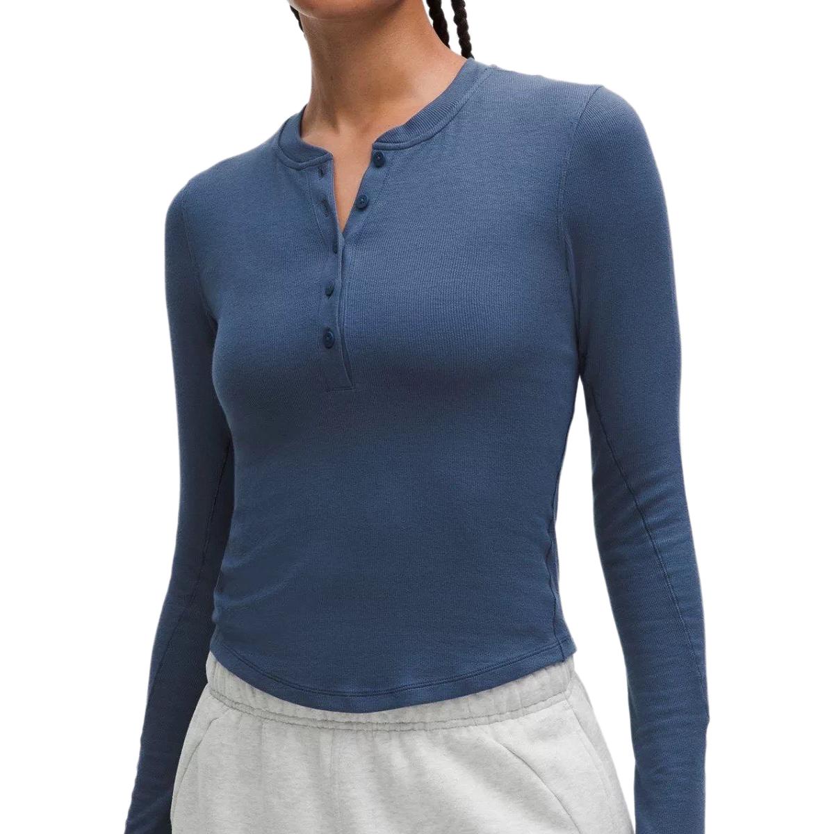 Футболка с втачным рукавом Women's Lululemon, синий
Футболка с втачным рукавом Women's Lululemon, синий