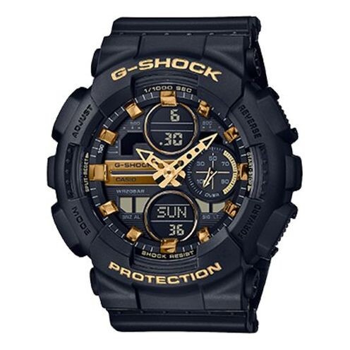 Часы CASIO G-Shock Analog-Digital 'Black Gold', черный
Часы CASIO G-Shock Analog-Digital 'Black Gold', черный