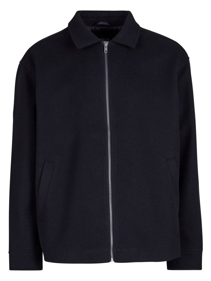 Демисезонная куртка Urban Classics, черный
Демисезонная куртка Urban Classics, черный