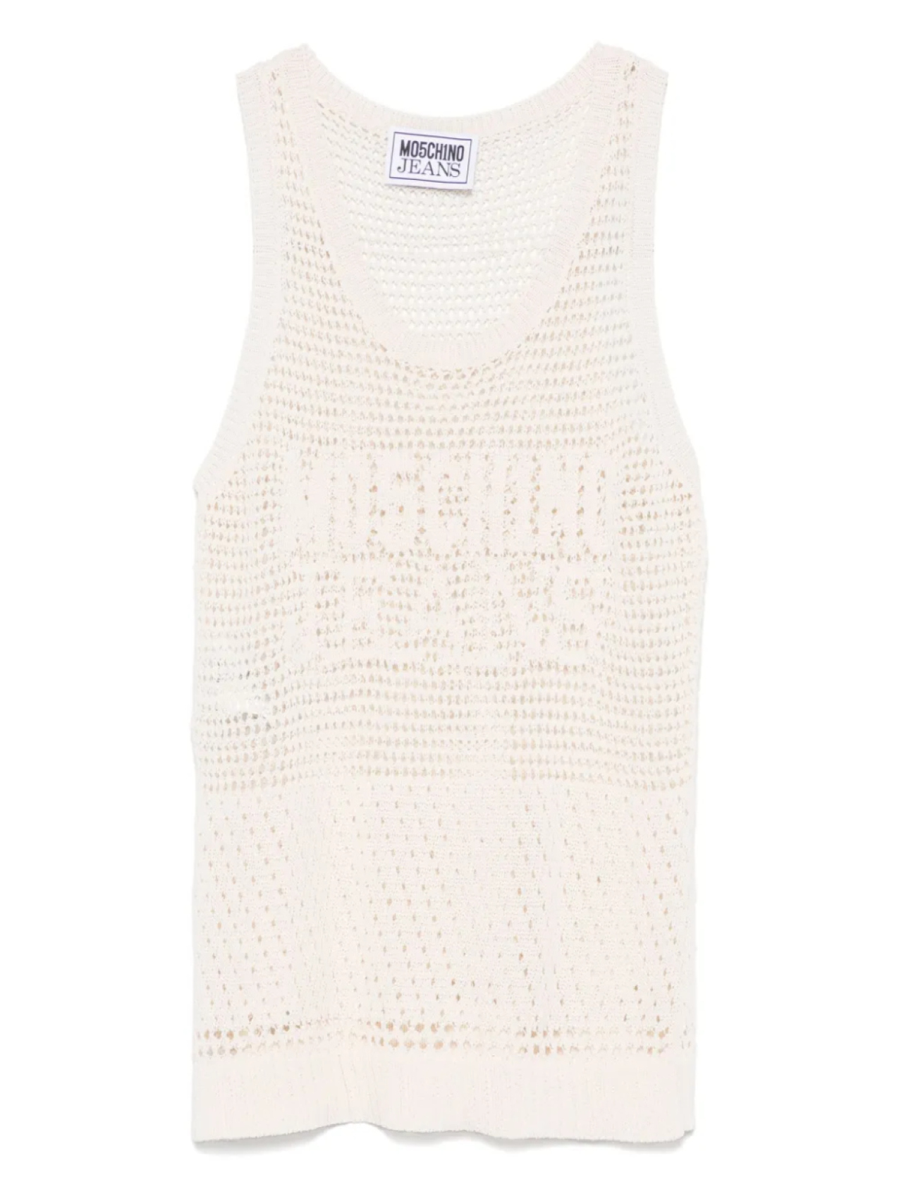Ажурный топ MOSCHINO JEANS, нейтральный
Ажурный топ MOSCHINO JEANS, нейтральный