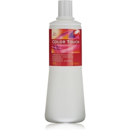 Color Touch Интенсивная эмульсия 4% 13об. 1000мл, Wella
Color Touch Интенсивная эмульсия 4% 13об. 1000мл, Wella