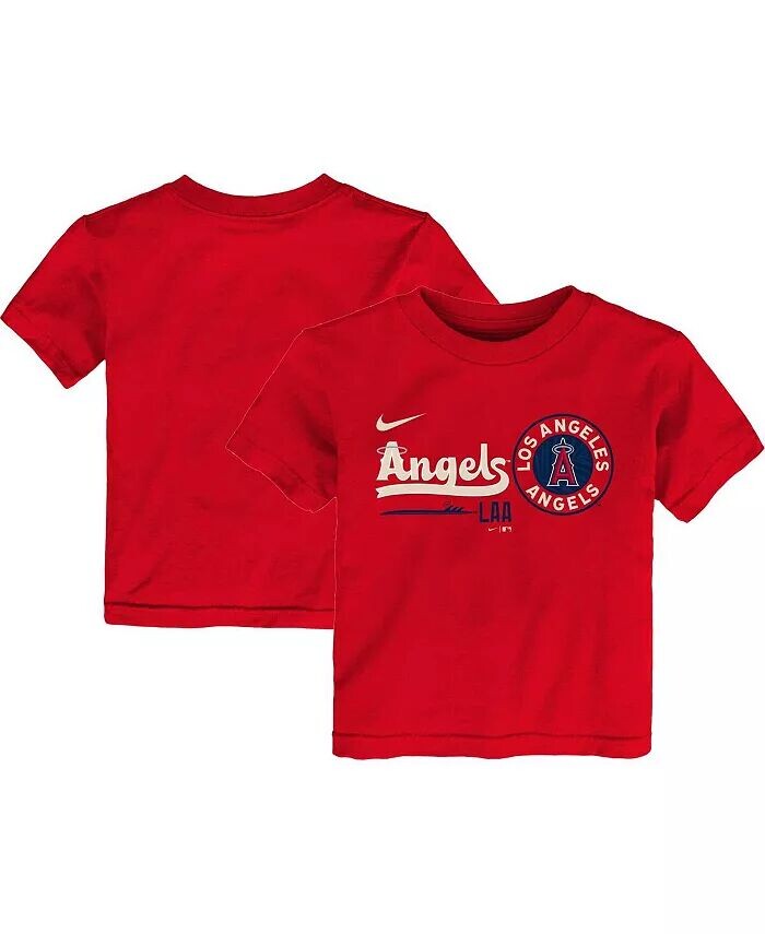 Красная футболка с рисунком Los Angeles Angels City Connect для мальчиков и девочек для малышей Nike, красный
Красная футболка с рисунком Los Angeles Angels City Connect для мальчиков и девочек для малышей Nike, красный