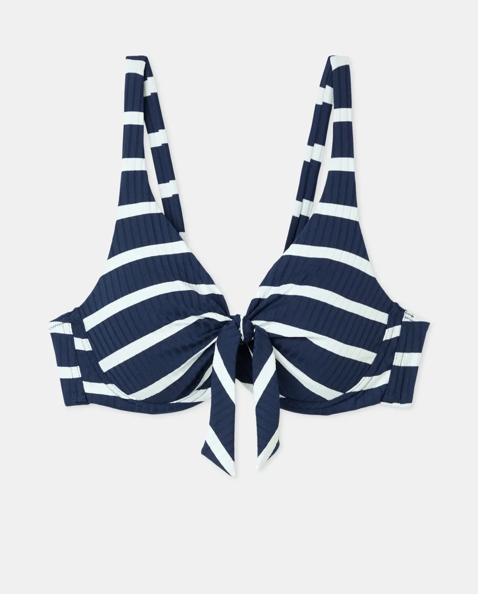 Бюстгальтер бикини на косточках Énfasis, тёмно-синий
Бюстгальтер бикини на косточках Énfasis, тёмно-синий