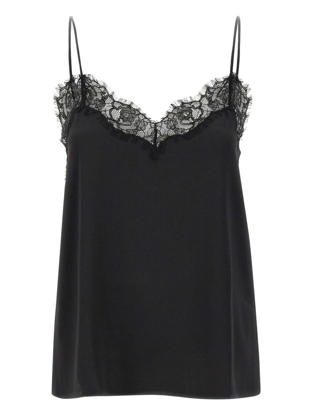 Топ с кружевной отделкой BOSS, черный
Топ с кружевной отделкой BOSS, черный